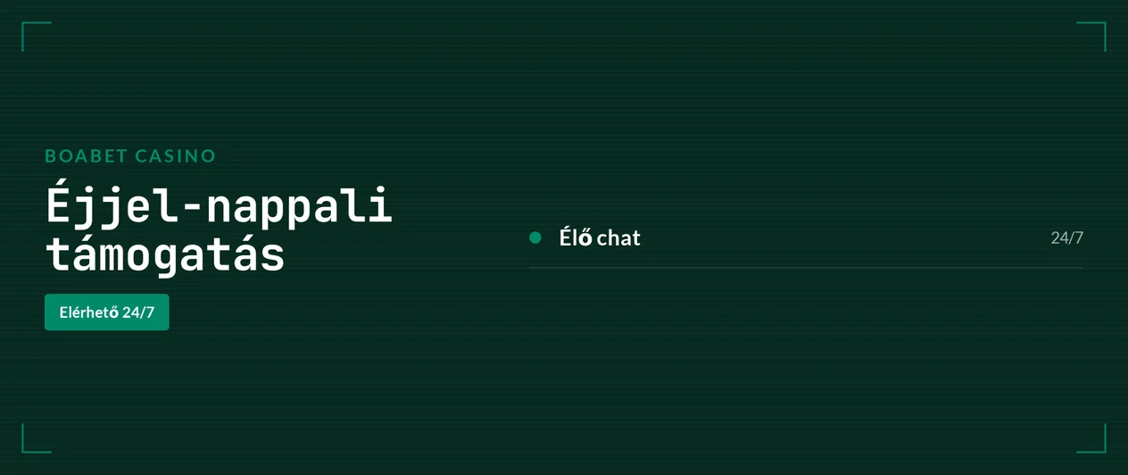 Élő chat elérhető